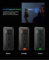 Blackview BV6200Pro Green Rugged Smartphone, Outdoorhandy mit 8 GB RAM und 128 GB Speicher