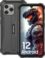 Blackview BV5300 pro schwarz Vorder- und Rückseite...
