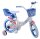 Volare Disney Stitch Kinderfahrrad für Mädchen - 14 Zoll in Creme Koralle Blau mit zwei Handbremsen
