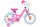 Volare Barbie Kinderfahrrad - Mädchen - 14 Zoll - Pink