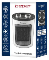 Beper RI.080 Keramik-Heizlüfter – 1500 W, Thermostat & Überhitzungsschutz