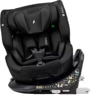 Osann One360 Kindersitz 40–150 cm – drehbarer Reboarder mit Isofix & Top-Tether, i-Size Autositz, All Black