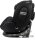 Osann One360° i-Size Kindersitz in All Black – gepolstert, 360° drehbar, für Kinder von 40 bis 150 cm, mit integriertem Seitenaufprallschutz (SIPS), Seitenansicht mit verstellbarer Schrägstellung für maximalen Komfort und Sicherheit