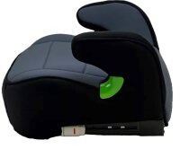 Osann Junior Isofix i-Size 126–150 cm – ergonomische Sitzerhöhung, abnehmbarer Bezug, Isofix/3-Punkt – Nero