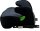 Osann Junior Isofix i-Size 126–150 cm – ergonomische Sitzerhöhung, abnehmbarer Bezug, Isofix/3-Punkt – Nero