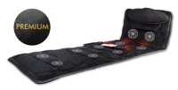 Jocca Infrarot Massagematte mit Wärmefunktion – 10 Motoren, 5 Programme, 3 Intensitäten, Nacken-, Rücken- & Ganzkörpermassage, faltbar