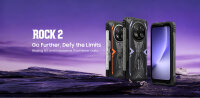 Blackview ROCK 2 Outdoor Smartphone | 5G, Android 16, 12+36GB RAM, 256GB, 15000mAh, 120Hz