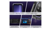 Blackview ROCK 2 Outdoor Smartphone | 5G, Android 16, 12+36GB RAM, 256GB, 15000mAh, 120Hz