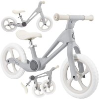 Grau-weißes Laufrad mit ergonomischem Design und...