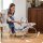 Faltbarer Baby-Schaukelstuhl mit Spielbogen für Kinder bis 12 kg