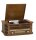 Denver MCR-50MK3 Retro Plattenspieler aus Holz mit Radio CD Kassette USB MP3 Soundbox