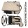 Norländer Handgepäck Rucksack RPET 2.0 – Handgepäck 15,6" Laptopfach – Nachhaltige Flugzeug-Tasche für unter den Sitz & Trolley-Band