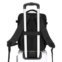 Norländer Vegan Leder Handgepäck Rucksack 40x30x20 cm – Underseater mit 15,6" Laptopfach & 20L Volumen