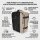 Norländer Vegan Leder Handgepäck Rucksack 40x30x20 cm – Underseater mit 15,6" Laptopfach & 20L Volumen