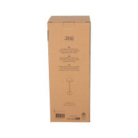 JENS Living LED Tischleuchte Metall – Akku-Tischlampe dimmbar, USB-C aufladbar, 3 Lichtmodi (Warm/Weiß), kabellose Nachttischlampe, 28,5cm