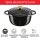 Tefal Air E2554604 Schmortopf rund 24cm | 4,7L Aluminiumguss Auflaufform mit Deckel | Antihaft-Keramikbeschichtung | Induktion & Backofen bis 250°C
