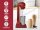 BEPER BP.690 Elektrischer Milchshaker 100W – Drink Mixer mit 500ml Edelstahlbecher – Shaker für Milchshakes, Cocktails & Frappés – Rot