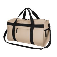 NORLÄNDER Dull PU Sporttasche - Luxus Reisetasche & Weekender aus wasserabweisendem Vegan-Leder - Eco Lining aus recyceltem PET - 39L Volumen - Unisex