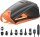 OutdoorMaster Shark 3 Elektrische SUP Pumpe mit Akku 74Wh – 350" Turbo-Aufpumpen, 20 PSI Akku-Luftpumpe für 4 Boards, Auto-Off, 12V/15,8V & USB-C, Schwarz