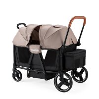 BabyTrold Adventure Bollerwagen für Kinder 2-Sitzer...