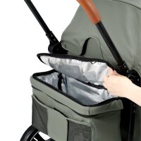 BabyTrold Adventure Bollerwagen für Kinder 2-Sitzer faltbar mit XXL-Verdeck