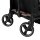 BabyTrold Adventure Bollerwagen für Kinder 2-Sitzer faltbar mit XXL-Verdeck