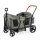 BabyTrold Adventure Bollerwagen für Kinder 2-Sitzer faltbar mit XXL-Verdeck