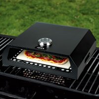 JOCCA Barbecue Pizzaofen Edelstahl für Gas- &...