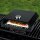 JOCCA Barbecue Pizzaofen Edelstahl für Gas- & Holzkohlegrill – Mini Pizza Box Top Box Grillaufsatz inkl. Pizzastein & Thermometer für die Grillparty