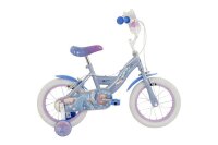 Kinderfahrrad in Blau mit weißen Reifen und...