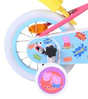 Buntes Kinderfahrrad mit Peppa Wutz Motiven und...