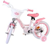 Rosa Kinderfahrrad mit Hello Kitty Design und Stützrädern