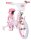 Rosa Kinderfahrrad mit Hello Kitty Korb und Trainingstöpfen