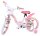 Kinderfahrrad in Pink mit Hello Kitty Design und Stützrädern