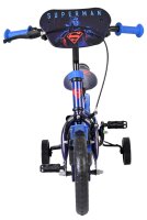 Volare Superman Kinderfahrrad 12 Zoll für Jungen mit Mag-Felgen, EVA-Reifen und Stützrädern