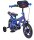 Kinderfahrrad in Blau mit Superman-Motiv und Stützrädern