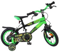 Kinderfahrrad in Grün mit sportlichem Design und stabilen Reifen