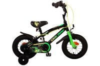 Kinderfahrrad in Schwarz und Grün mit...