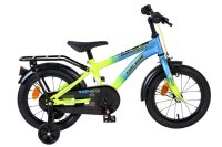 Kinderfahrrad in Grün und Blau mit...