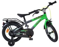 Kinderfahrrad in Grün und Schwarz mit...