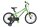 Grünes Kinderfahrrad mit 16-Zoll-Rädern und Rücktrittbremse