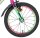 Bunte Fahrradfelge mit Reifen und buntem Farbverlauf am Rad