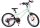 Kinderfahrrad in Mintgrün mit pinken Akzenten und 20-Zoll-Rädern