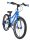 Blaues Kinderfahrrad mit 20-Zoll-Rädern und sportlichem Design