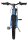 Blaues Mountainbike mit robustem Reifen und sportlichem Lenkerdesign
