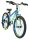Buntes Kinderfahrrad mit dicken Reifen und sportlichem Design