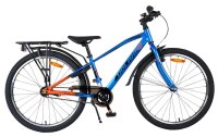 Blaues Kinderfahrrad mit 20-Zoll-Rädern und...
