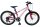 Rosa Kinderfahrrad mit 20-Zoll-Rädern und Shimano-Schaltung
