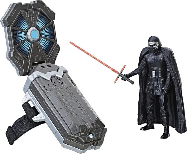 Hasbro Star Wars C1364100 Force Link Starterset Episode 8 – Interaktives Armband mit Sound & 10cm Kylo Ren Action-Figur Spielzeug für Kinder ab 4