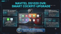 NAVITEL DS1020 DVR 10,26" Multimedia Display | Apple...
